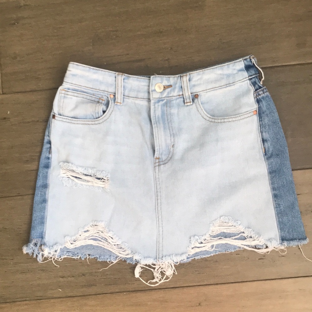Jean skirt